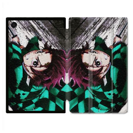 Coque Renforcée Pour Galaxy Tab A11 Plus Manga Demon Slayer Tanjiro