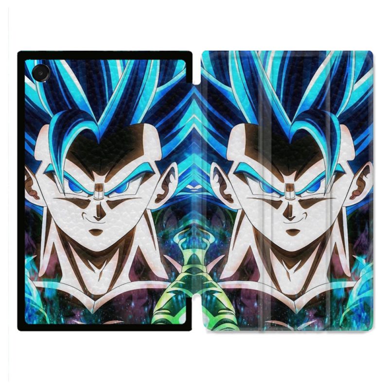 Coque Renforcée Pour Galaxy Tab A11 Plus Manga Dragon Ball Gogeta Visage