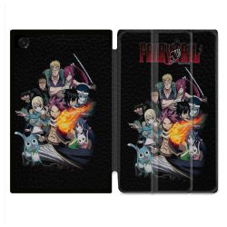 Coque Renforcée Pour Galaxy Tab A11 Plus Manga Fairy Tail Logo Team
