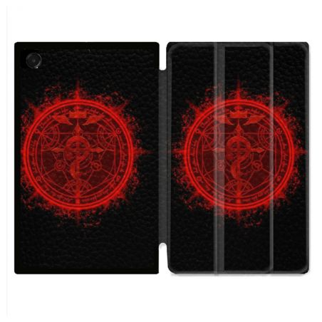 Coque Renforcée Pour Galaxy Tab A11 Plus Manga Fullmetal Alchemist Logo