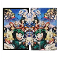 Coque Renforcée Pour Galaxy Tab A11 Plus Manga My Hero Academia Affiche