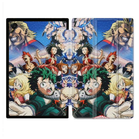 Coque Renforcée Pour Galaxy Tab A11 Plus Manga My Hero Academia Affiche