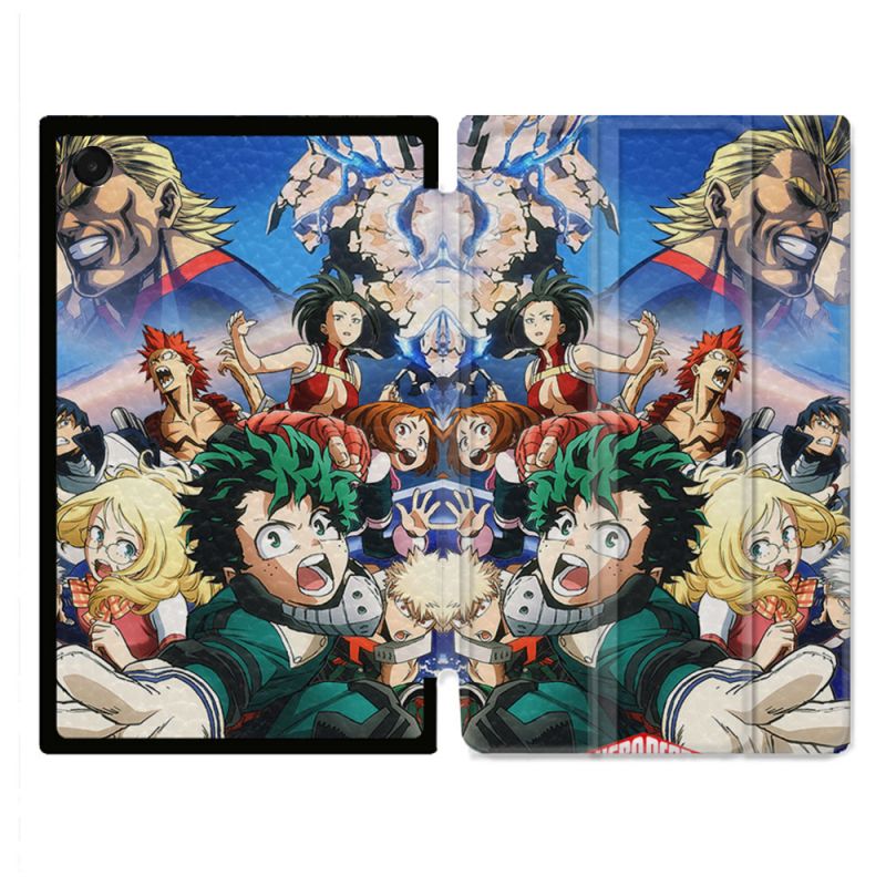 Coque Renforcée Pour Galaxy Tab A11 Plus Manga My Hero Academia Affiche