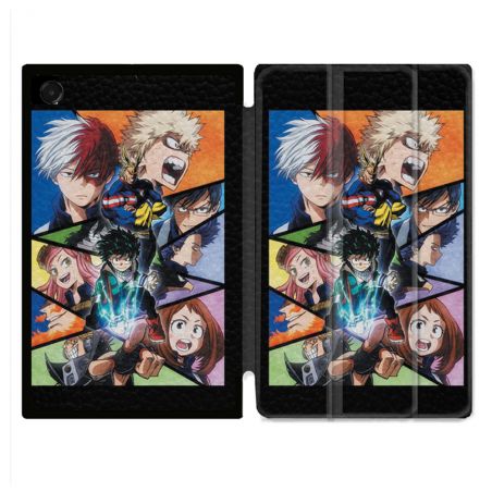 Coque Renforcée Pour Galaxy Tab A11 Plus Manga My Hero Academia Noir