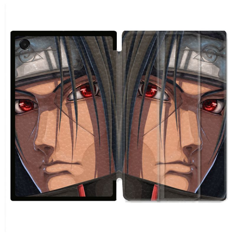 Coque Renforcée Pour Galaxy Tab A11 Plus Manga Naruto Itachi Visage