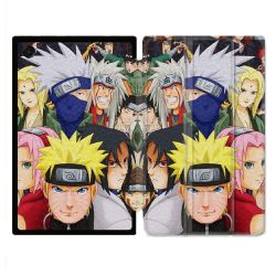 Coque Renforcée Pour Galaxy Tab A11 Plus Manga Naruto Team