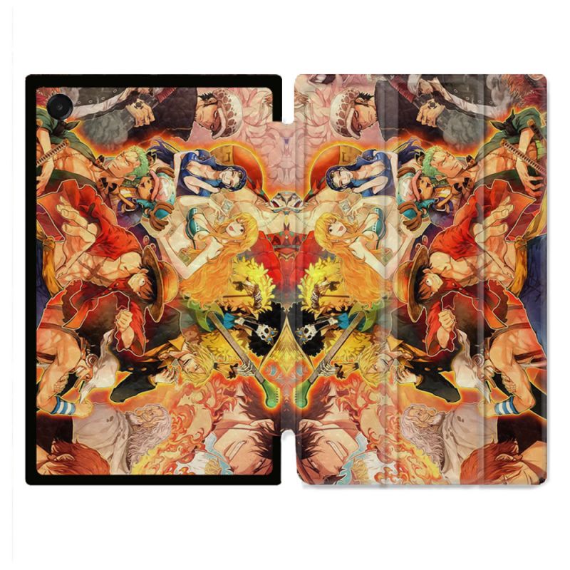 Coque Renforcée Pour Galaxy Tab A11 Plus Manga One Piece Nakama