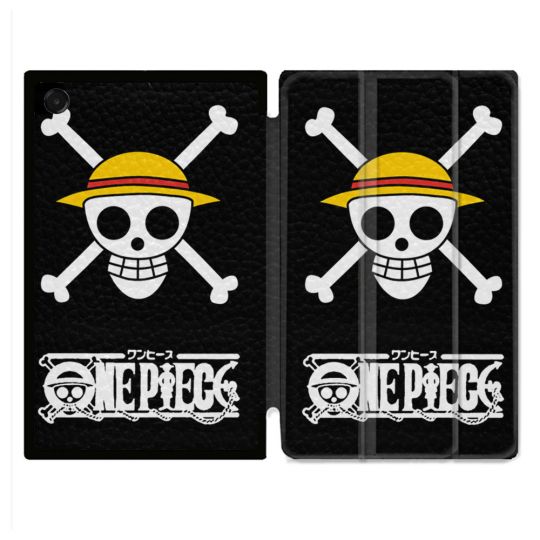 Coque Renforcée Pour Galaxy Tab A11 Plus Manga One Piece Tete de Mort
