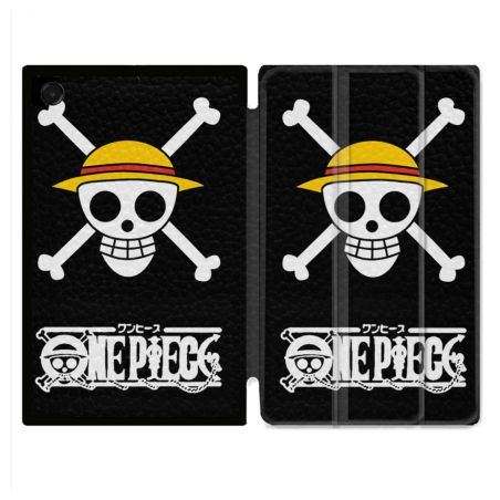 Coque Renforcée Pour Galaxy Tab A11 Plus Manga One Piece Tete de Mort