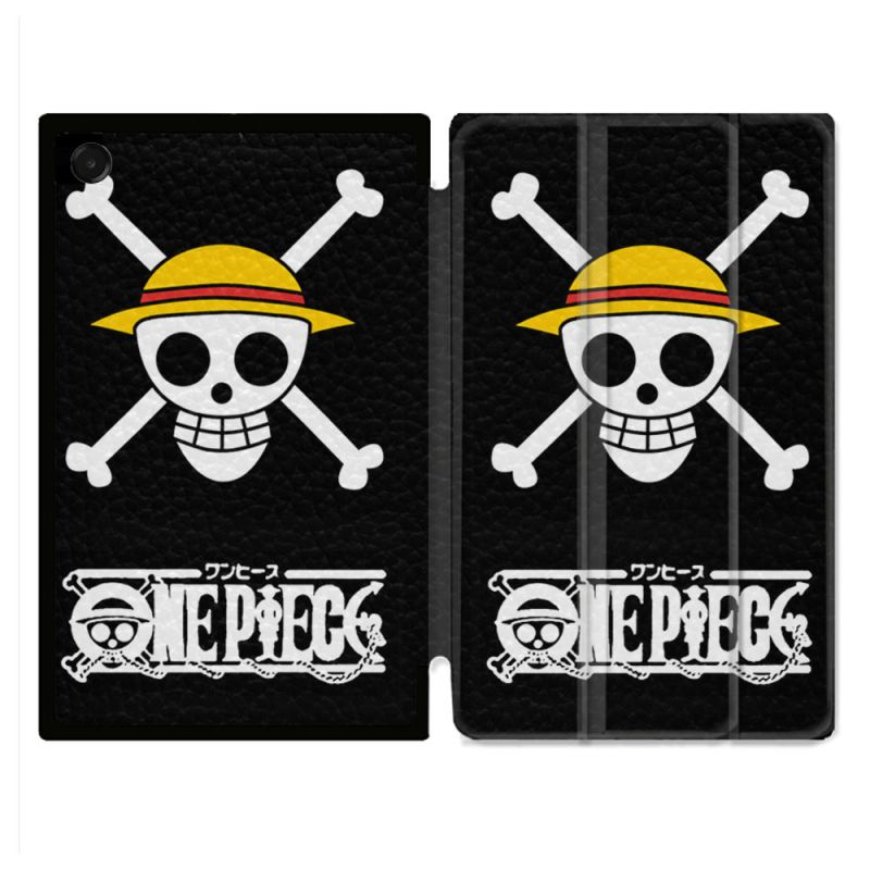 Coque Renforcée Pour Galaxy Tab A11 Plus Manga One Piece Tete de Mort