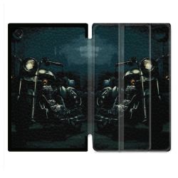 Coque Renforcée Pour Galaxy Tab A11 Plus Moto Harley Vintage