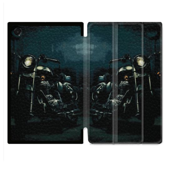 Coque Renforcée Pour Galaxy Tab A11 Plus Moto Harley Vintage