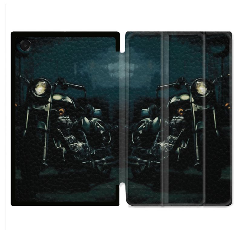 Coque Renforcée Pour Galaxy Tab A11 Plus Moto Harley Vintage