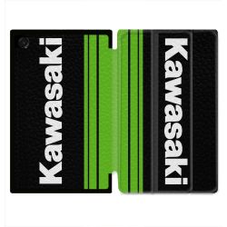 Coque Renforcée Pour Galaxy Tab A11 Plus Moto Kawasaki