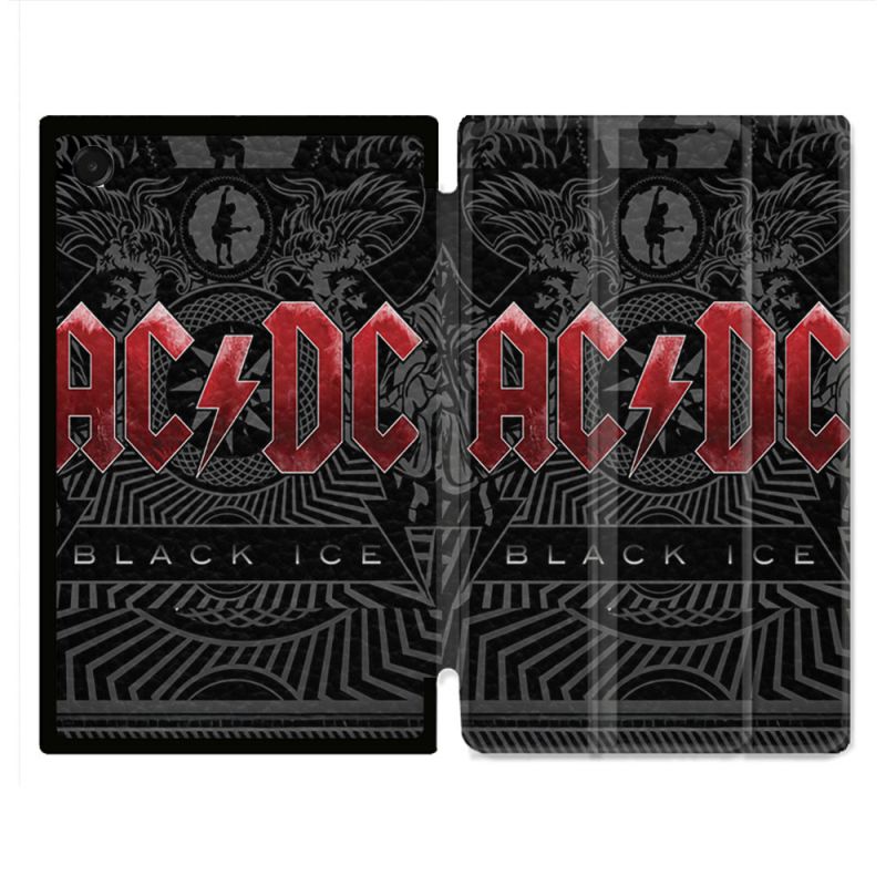 Coque Renforcée Pour Galaxy Tab A11 Plus Musique Rock ACDC Rouge