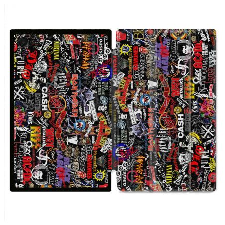 Coque Renforcée Pour Galaxy Tab A11 Plus Musique Rock Groupe