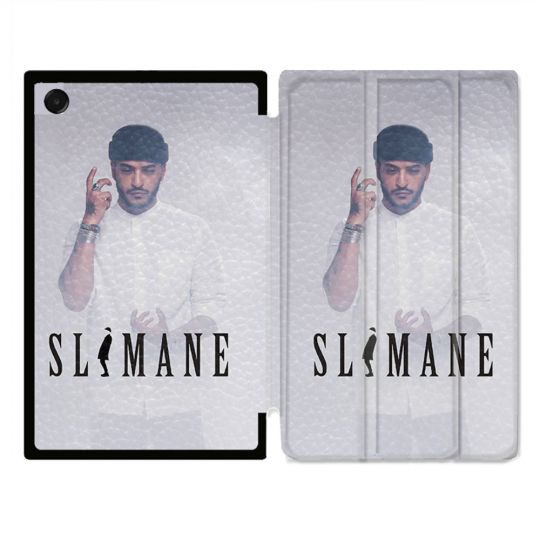 Coque Renforcée Pour Galaxy Tab A11 Plus Musique Slimane Blanc