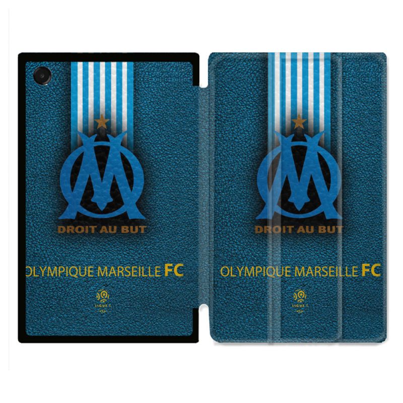 Coque Renforcée Pour Galaxy Tab A11 Plus Olympique Marseille OM Bande