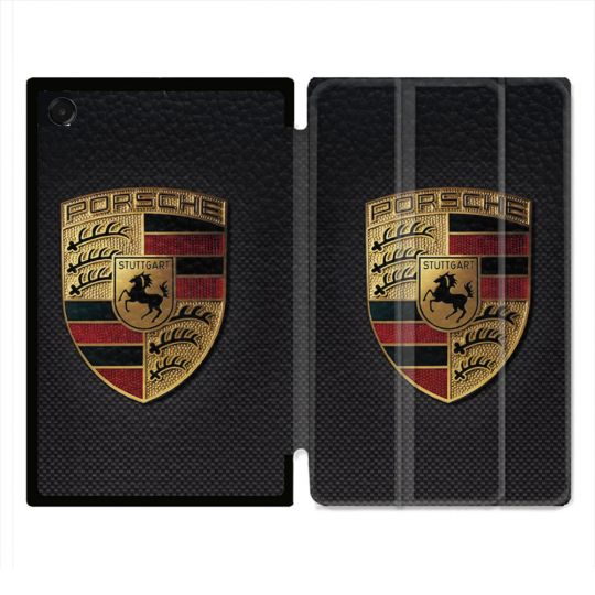 Coque Renforcée Pour Galaxy Tab A11 Plus Porsche Carbone