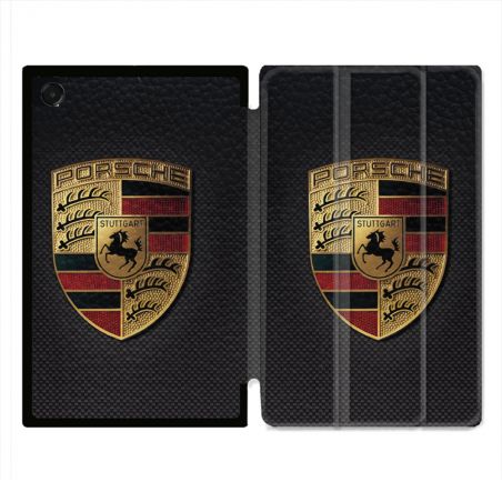 Coque Renforcée Pour Galaxy Tab A11 Plus Porsche Carbone