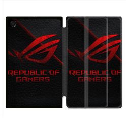 Coque Renforcée Pour Galaxy Tab A11 Plus ROG Rouge