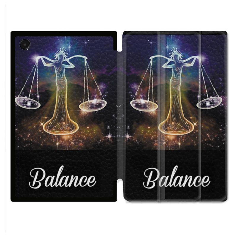 Coque Renforcée Pour Galaxy Tab A11 Plus Signe Zodiaque 2 Balance