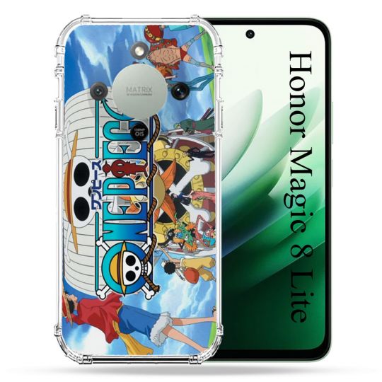 Coque Renforcée Pour Honor Magic 8 Lite 5G Manga One Piece Sunny