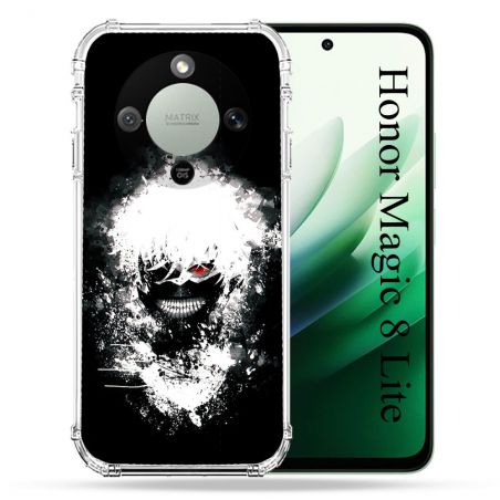 Coque Renforcée Pour Honor Magic 8 Lite 5G Manga Tokyo Ghoul Kaneki Tag