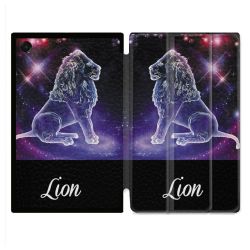 Coque Renforcée Pour Galaxy Tab A11 Plus Signe Zodiaque 2 Lion