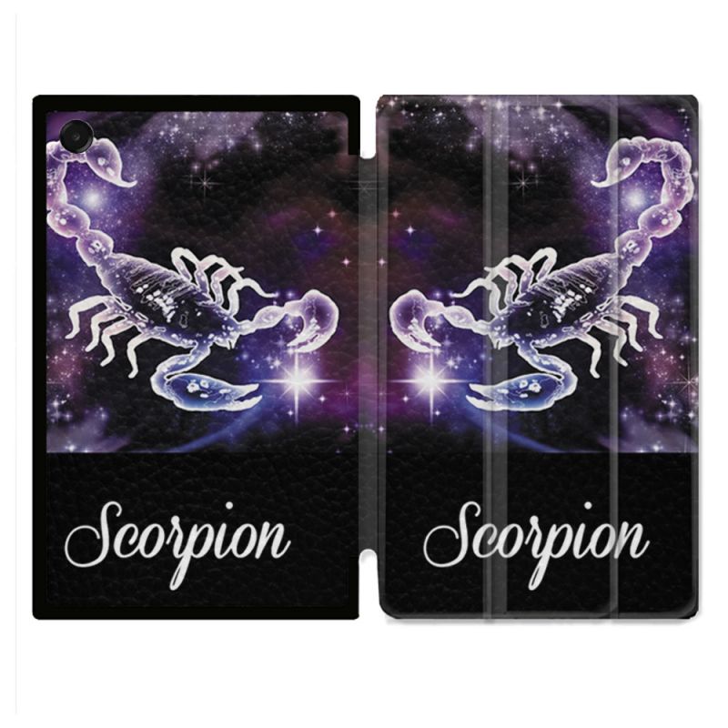 Coque Renforcée Pour Galaxy Tab A11 Plus Signe Zodiaque 2 Scorpion