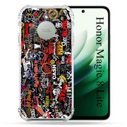 Coque Renforcée Pour Honor Magic 8 Lite 5G Musique Rock Groupe