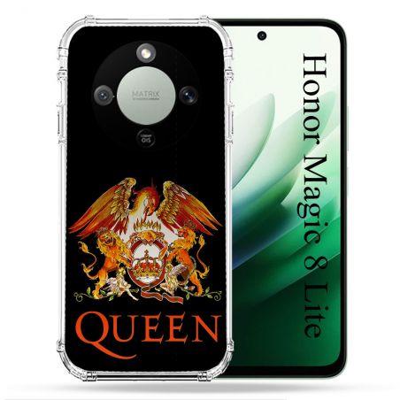Coque Renforcée Pour Honor Magic 8 Lite 5G Musique Rock Queen