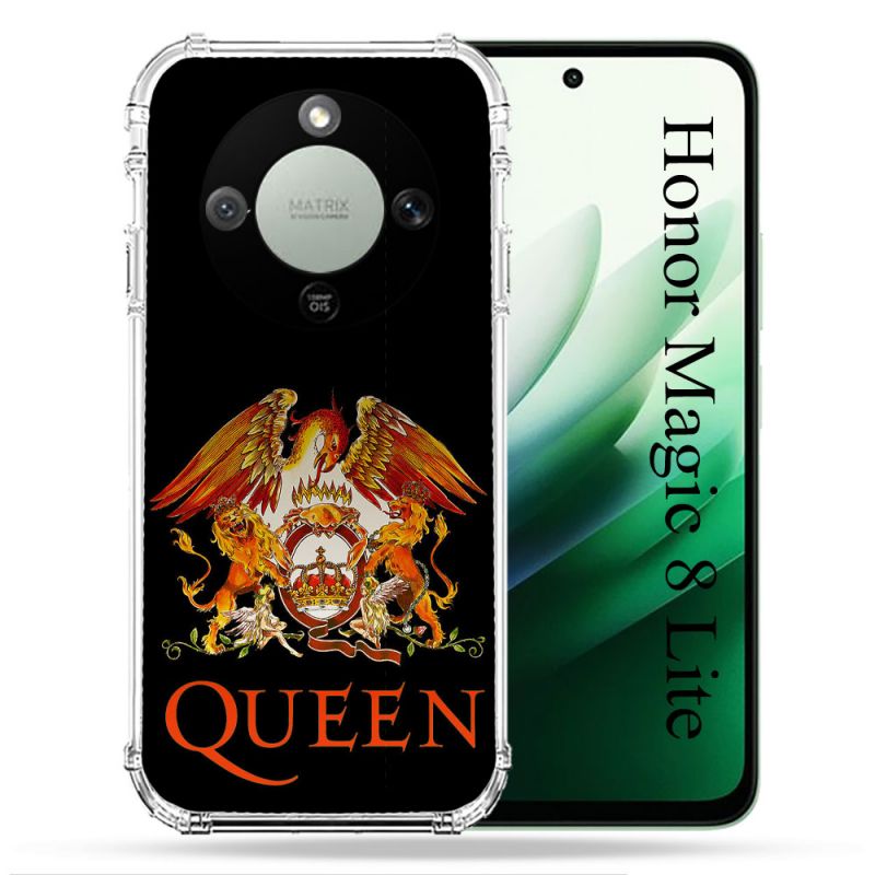 Coque Renforcée Pour Honor Magic 8 Lite 5G Musique Rock Queen