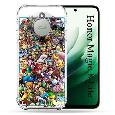 Coque Renforcée Pour Honor Magic 8 Lite 5G Nintendo