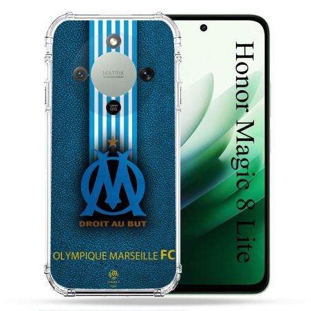 Coque Renforcée Pour Honor Magic 8 Lite 5G Olympique Marseille OM Bande