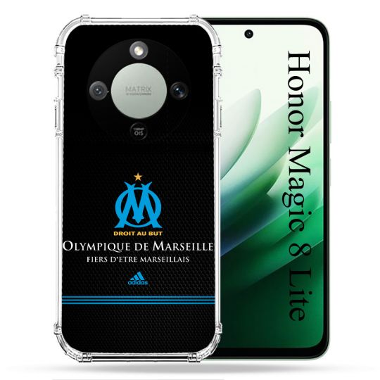 Coque Renforcée Pour Honor Magic 8 Lite 5G Olympique Marseille OM Fier etre Marseillais