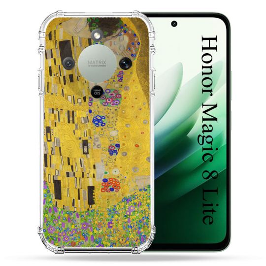 Coque Renforcée Pour Honor Magic 8 Lite 5G Peinture Le Baiser