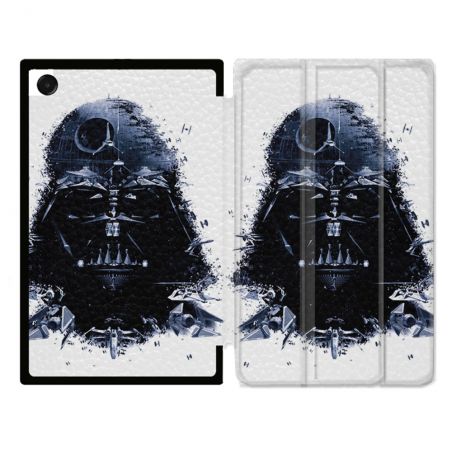 Coque Renforcée Pour Galaxy Tab A11 Plus Star Wars - Dark Vador Blanc