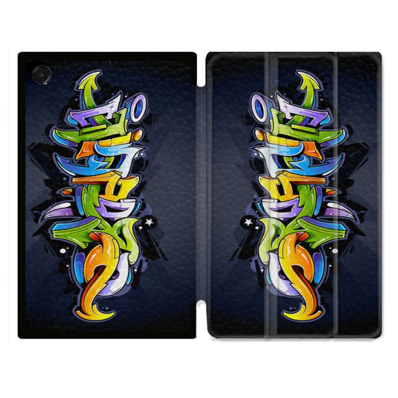 Coque Renforcée Pour Galaxy Tab A11 Plus Street Art Graffiti