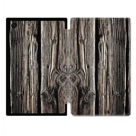 Coque Renforcée Pour Galaxy Tab A11 Plus Texture Bois
