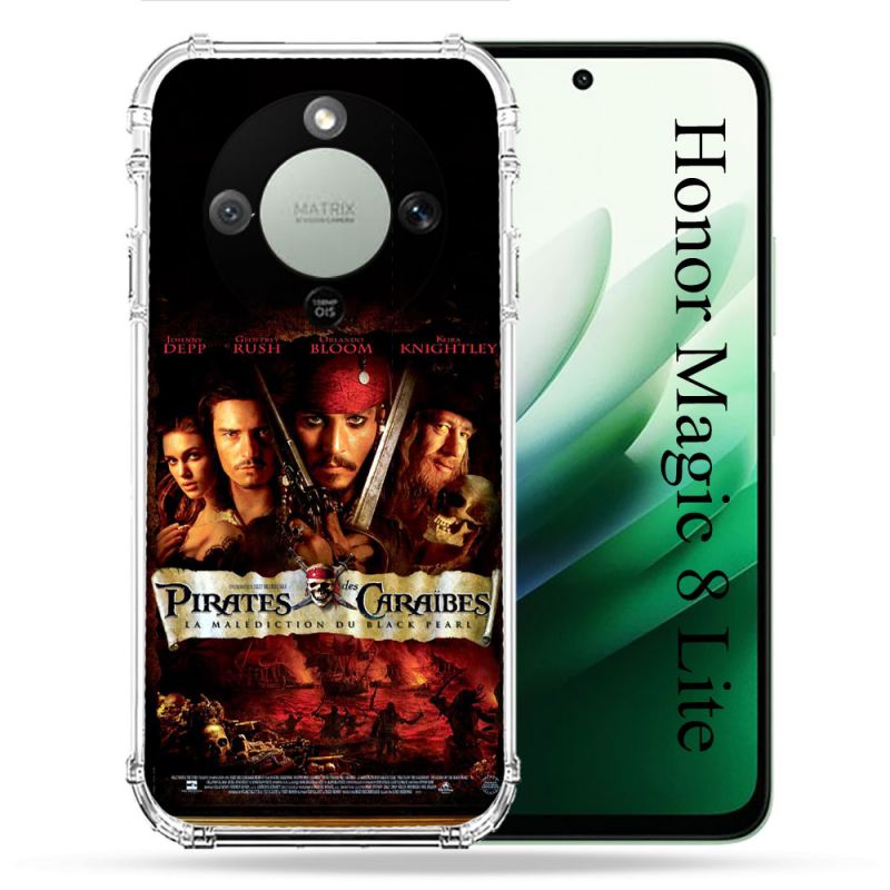 Coque Renforcée Pour Honor Magic 8 Lite 5G Pirate Des Caraibes