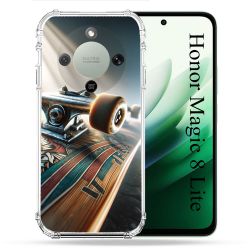 Coque Renforcée Pour Honor Magic 8 Lite 5G Planche Skate