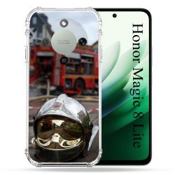 Coque Renforcée Pour Honor Magic 8 Lite 5G Pompier Casque Camion