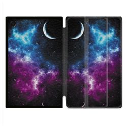 Coque Renforcée Pour Galaxy Tab A11 Plus Univers Bleu Violet