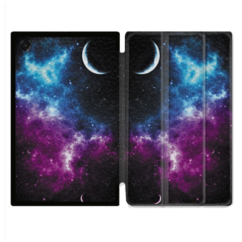 Coque Renforcée Pour Galaxy Tab A11 Plus Univers Bleu Violet