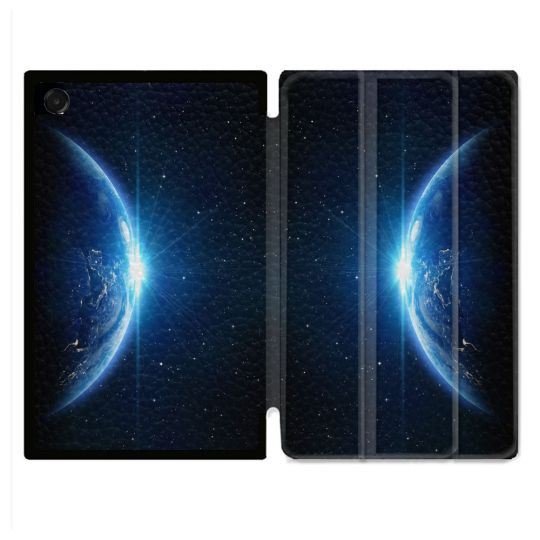 Coque Renforcée Pour Galaxy Tab A11 Plus Univers Planete Terre