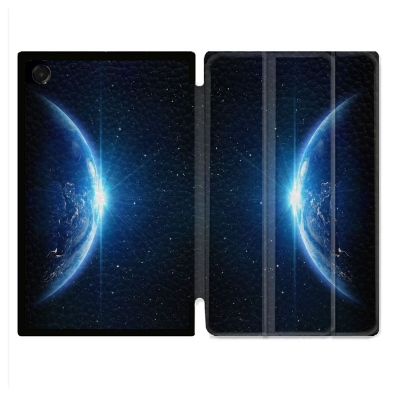 Coque Renforcée Pour Galaxy Tab A11 Plus Univers Planete Terre