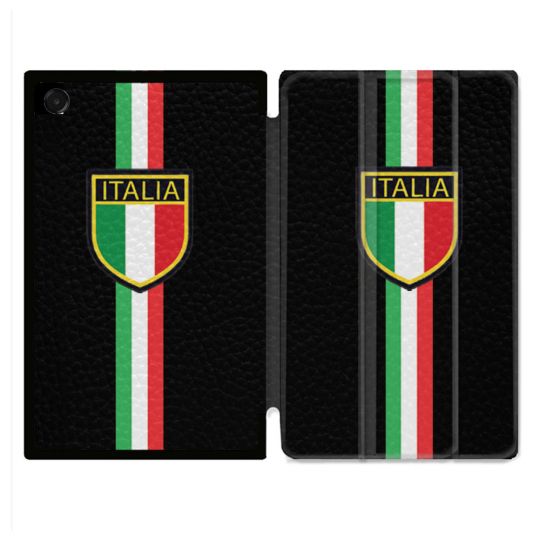 Coque Renforcée Pour Galaxy Tab A11 Plus Voyage Italie 3 Noir