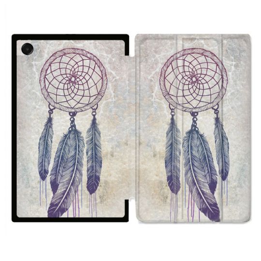 Coque Renforcée Pour Galaxy Tab A11 Plus Zen Attrape Reve Blanc