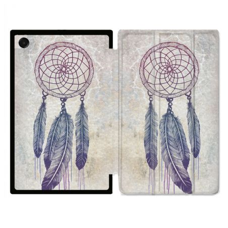 Coque Renforcée Pour Galaxy Tab A11 Plus Zen Attrape Reve Blanc